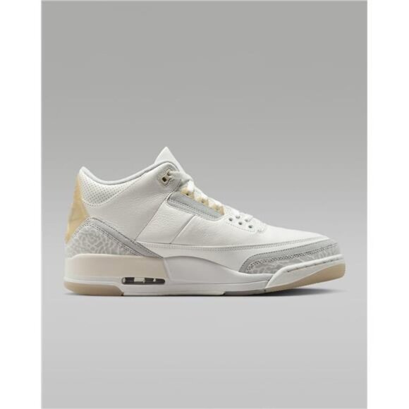 Air Jordan 3 Retro Craft "Ivory" Ivory/Cream/Grey Mist - Picture 3 of 10